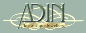 Adin fine antique jewellery — klassiek logo