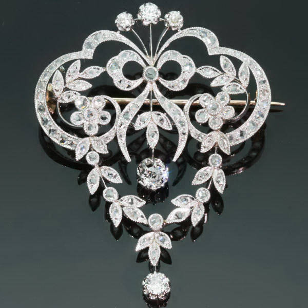 Antique Victorian brooches between $1500 and $5000