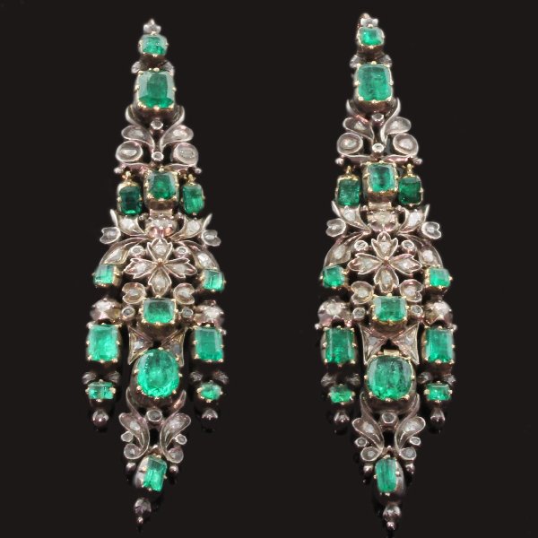 Antique earrings above $15000