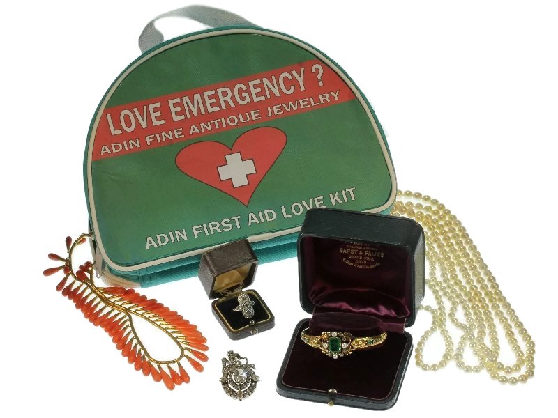 Adin Antique Jewelry Love First Aid Kit