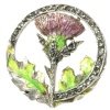 antique and estate brooches with green