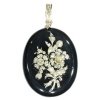 antique and estate pendants with black